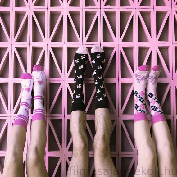 Barbie Argyle női hosszú szárú zokni 36/43