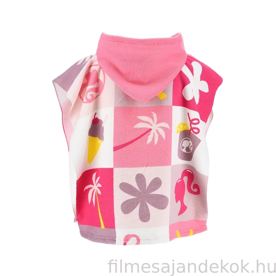 Barbie California strand törölköző poncsó 55x110 cm (Fast Dry)