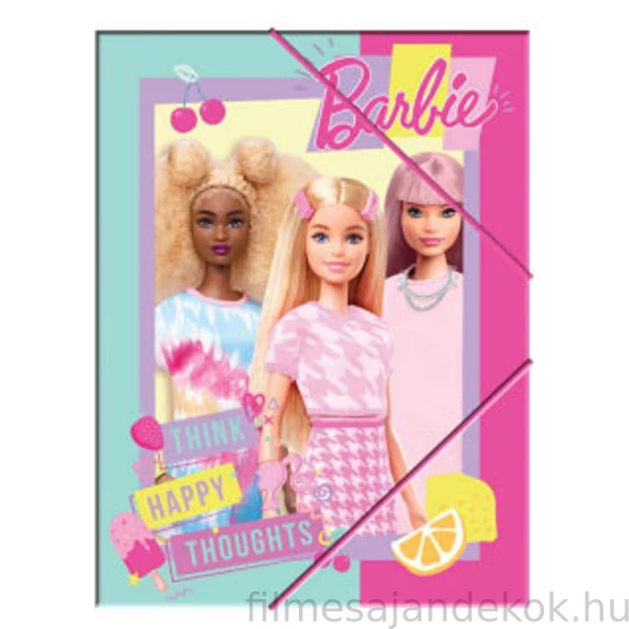 Barbie Happy Thoughts A/4 gumis mappa
