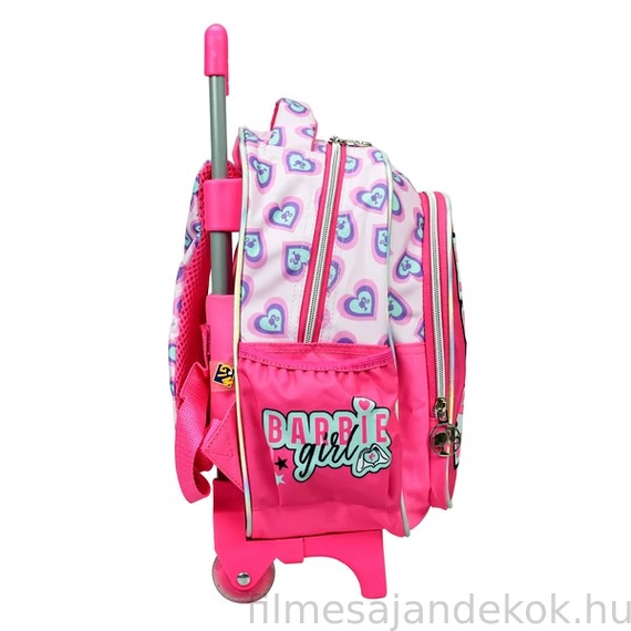 Barbie Love gurulós ovis hátizsák, táska 30 cm