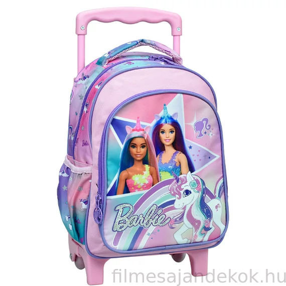 Barbie Unicorn gurulós ovis hátizsák, táska 30 cm
