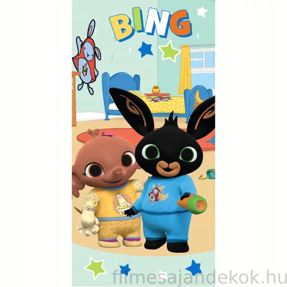 Bing Sleepover fürdőlepedő, strand törölköző 70x140 cm