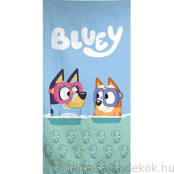 Bluey Diving fürdőlepedő, strand törölköző 70x140 cm (Fast Dry)