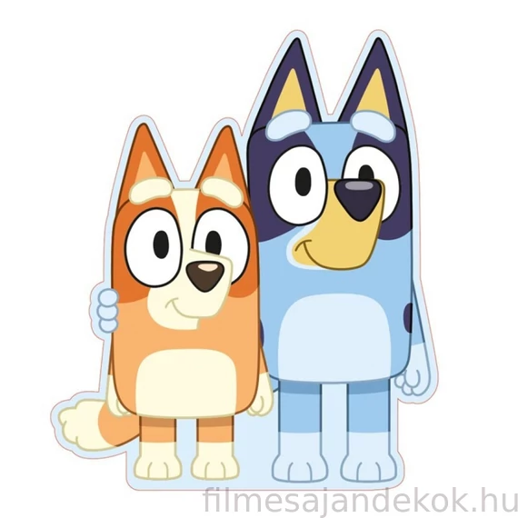 Bluey formapárna, díszpárna 34x28 cm