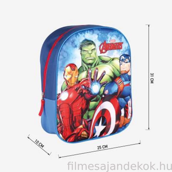 Bosszúállók 3D hátizsák, táska 31 cm
