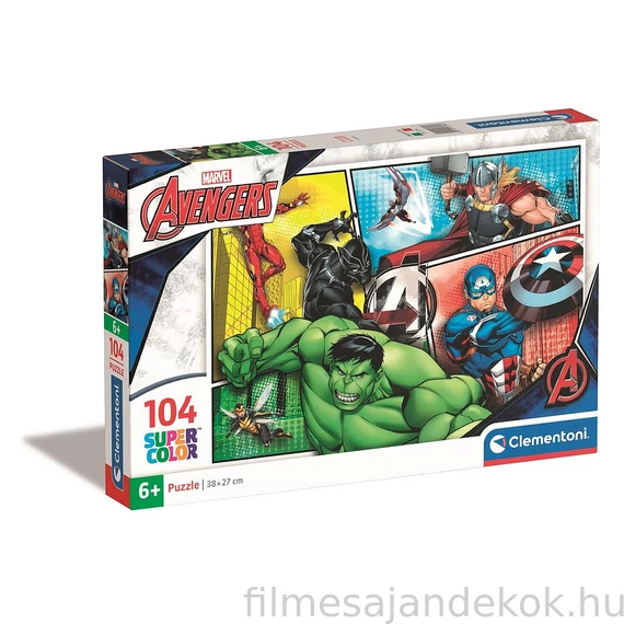 Bosszúállók Comic Style 104 db-os puzzle Clementoni