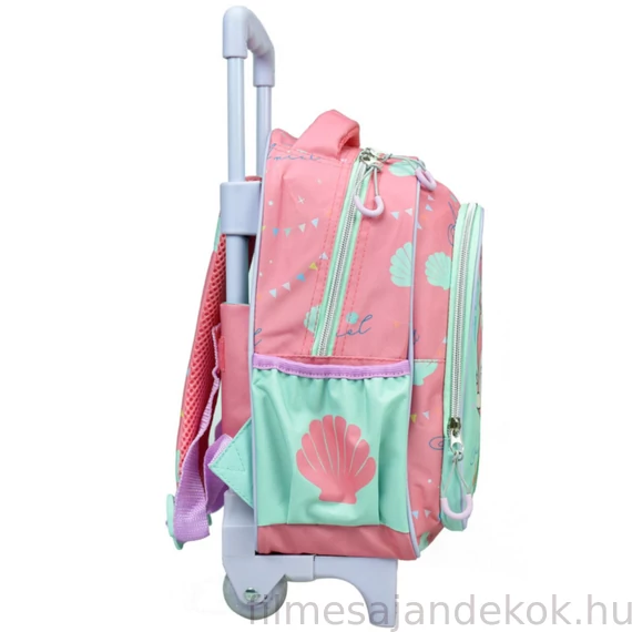 Disney Hercegnők Ariel gurulós ovis hátizsák, táska 30 cm