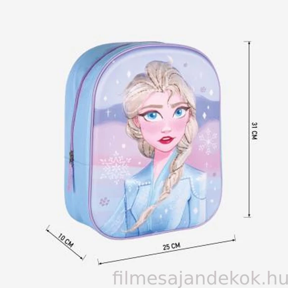 Disney Jégvarázs 3D hátizsák, táska 31 cm