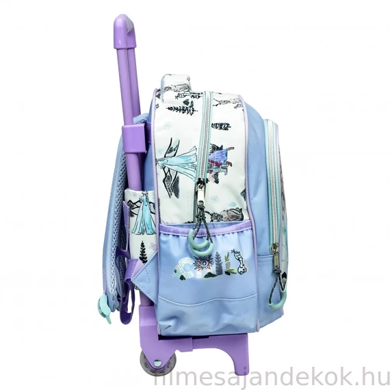 Disney Jégvarázs Adventure gurulós ovis hátizsák, táska 30 cm