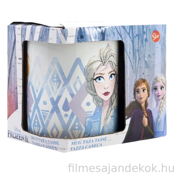 Disney Jégvarázs Elements porcelán bögre 325 ml Díszdobozban