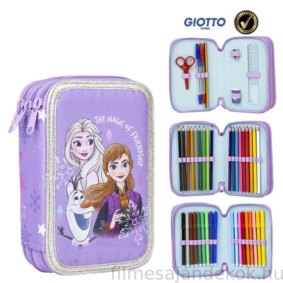 Disney Jégvarázs Magic tolltartó töltött 3 emeletes