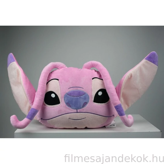 Disney Lilo és Stitch, A csillagkutya Angel formapárna, díszpárna cm Velúr