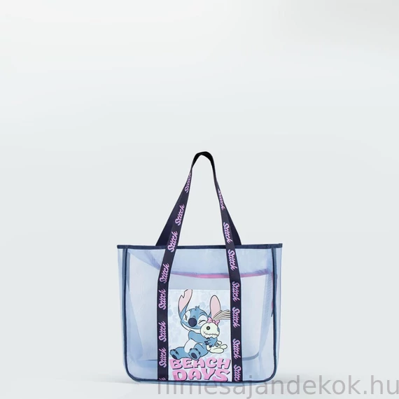 Disney Lilo és Stitch, A csillagkutya Beach Premium átlátszó strandtáska 62 cm