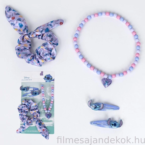 Disney Lilo és Stitch, A csillagkutya Breeze nyaklánc és hajkiegészítő szett