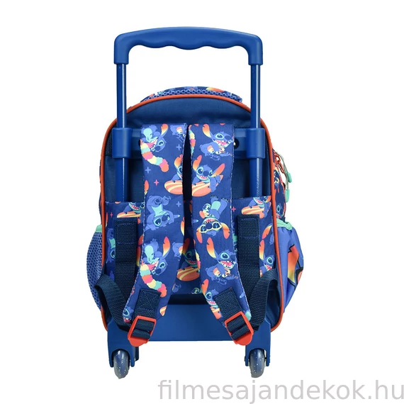 Disney Lilo és Stitch, A csillagkutya Chillin' gurulós ovis hátizsák, táska 30 cm