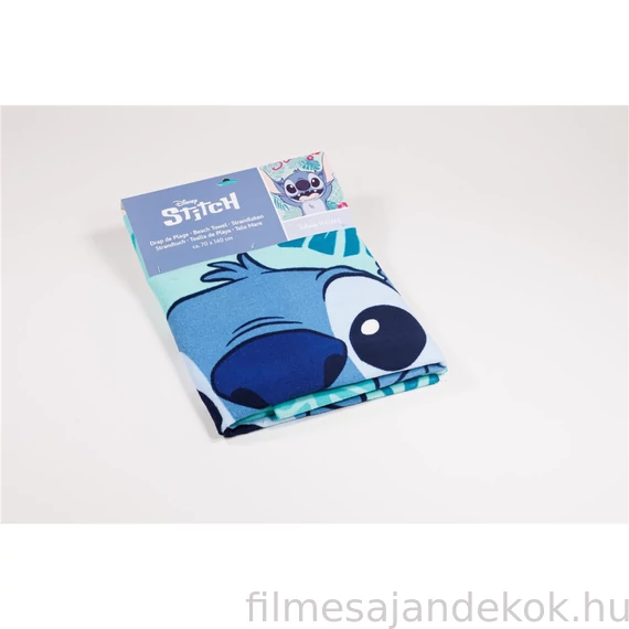 Disney Lilo és Stitch, A csillagkutya fürdőlepedő, strand törölköző 70x140 cm (Fast Dry)