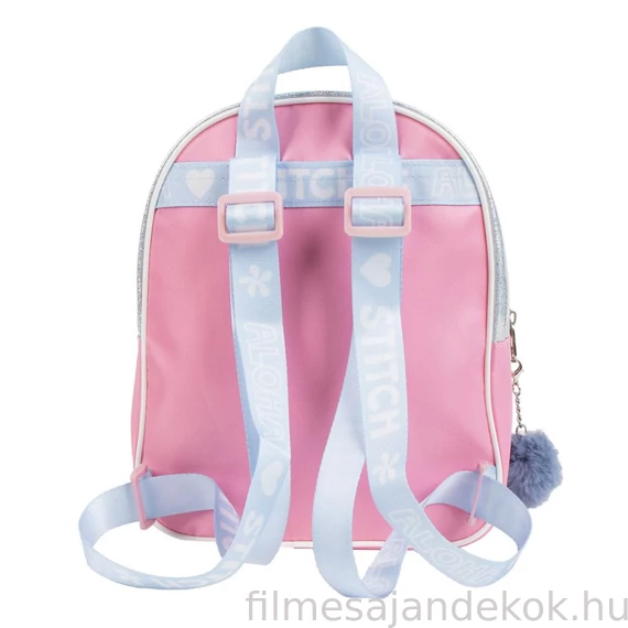 Disney Lilo és Stitch, A csillagkutya hologrammos hátizsák, táska 23 cm