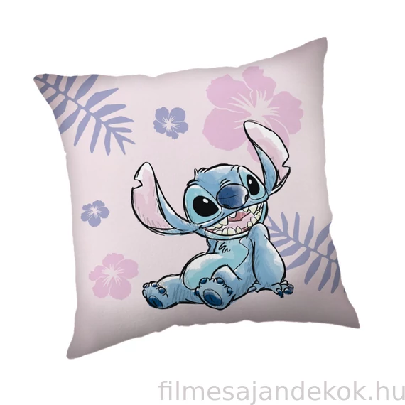 Disney Lilo és Stitch, A csillagkutya Pink párna, díszpárna 40x40cm