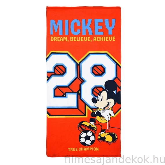 Disney Mickey Champion fürdőlepedő, strand törölköző 70x140 cm (Fast Dry)