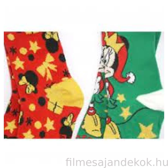 Disney Mickey, Minnie Karácsonyi gyerek zokni 27/30