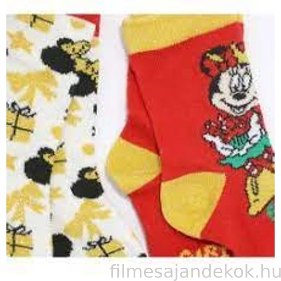 Disney Mickey, Minnie Karácsonyi gyerek zokni 27/30