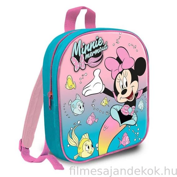 Disney Minnie Mermaid hátizsák, táska 29 cm