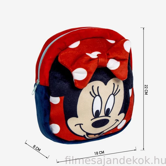 Disney Minnie plüss hátizsák, táska 22 cm