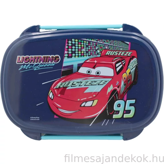 Disney Verdák RPM szendvicsdoboz + evőeszköz szett