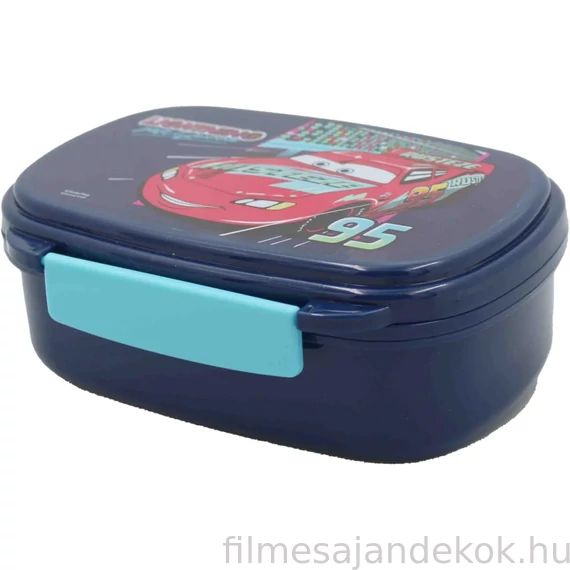 Disney Verdák RPM szendvicsdoboz + evőeszköz szett