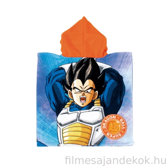 Dragon Ball Son Goku strand törölköző poncsó 55x110cm (Fast Dry)