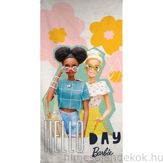 Barbie Hello fürdőlepedő, strand törölköző 70x140cm (Fast Dry