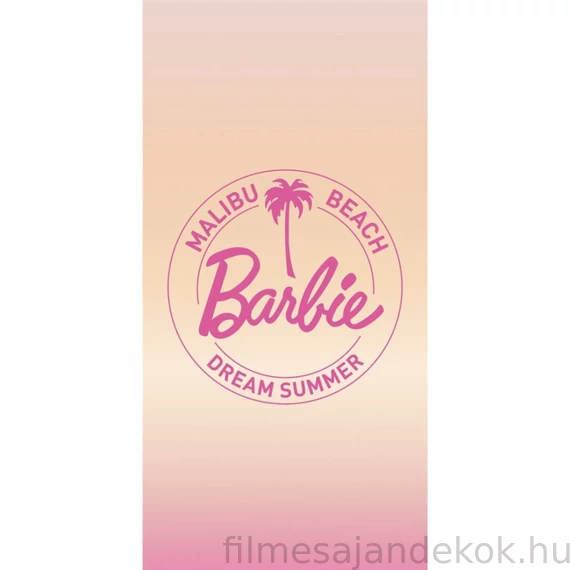 Barbie Malibu fürdőlepedő, strand törölköző 70x140cm