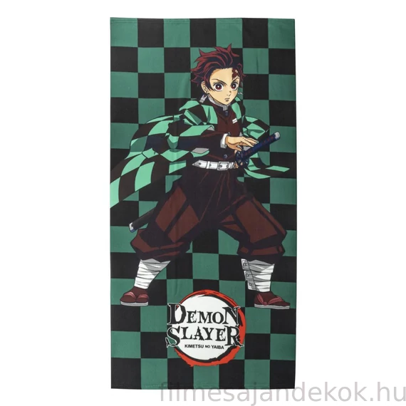 Demon Slayer fürdőlepedő, strand törölköző 70x140cm (Fast Dry