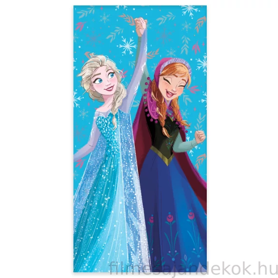Disney Jégvarázs Cheerfulness fürdőlepedő, strand törölköző 60x120cm