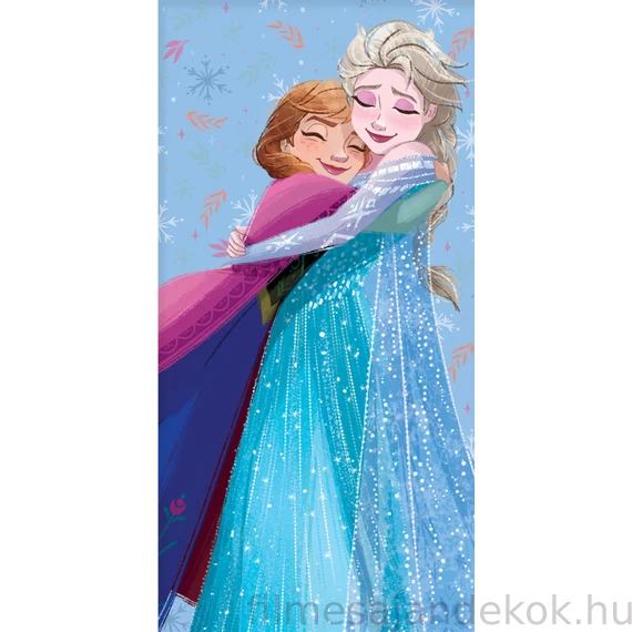 Disney Jégvarázs Hug fürdőlepedő, strand törölköző 70x140 cm