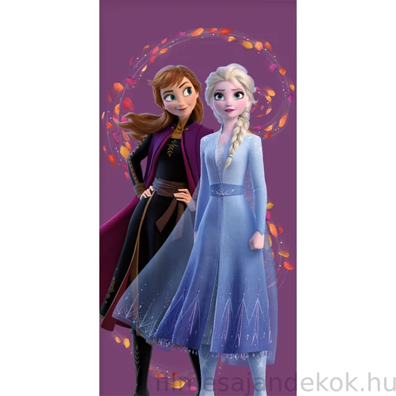 Disney Jégvarázs Wind fürdőlepedő, strand törölköző 70x140 cm