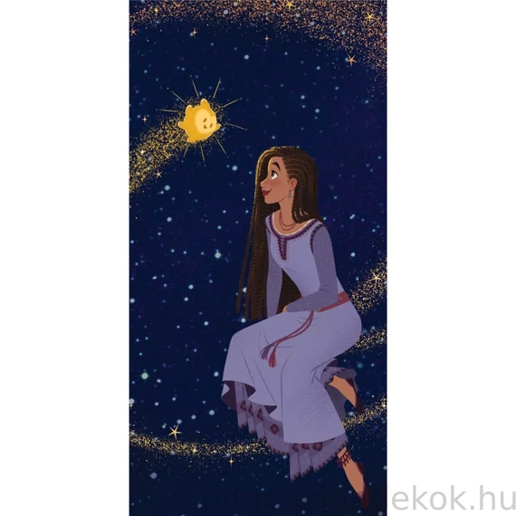 Disney Kívánság Magic fürdőlepedő, strand törölköző 70x140cm