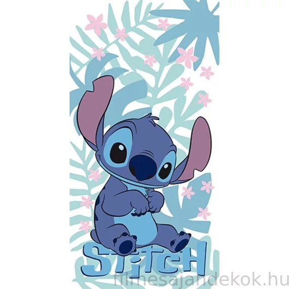 Disney Lilo és Stitch, A csillagkutya fürdőlepedő, strand törölköző 70x140cm (Fast Dry