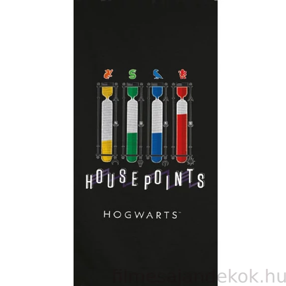 Harry Potter Housepoints fürdőlepedő, strand törölköző 70x140cm (Fast Dry