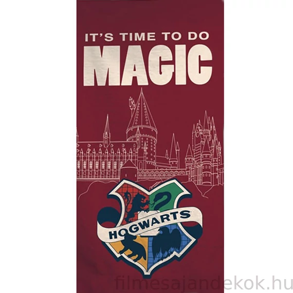 Harry Potter Magic fürdőlepedő, strand törölköző 70x140cm