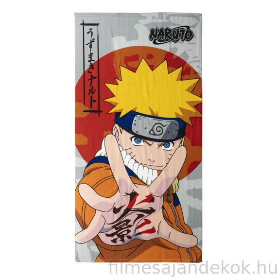 Naruto Jutsu fürdőlepedő, strand törölköző 70x140cm (Fast Dry
