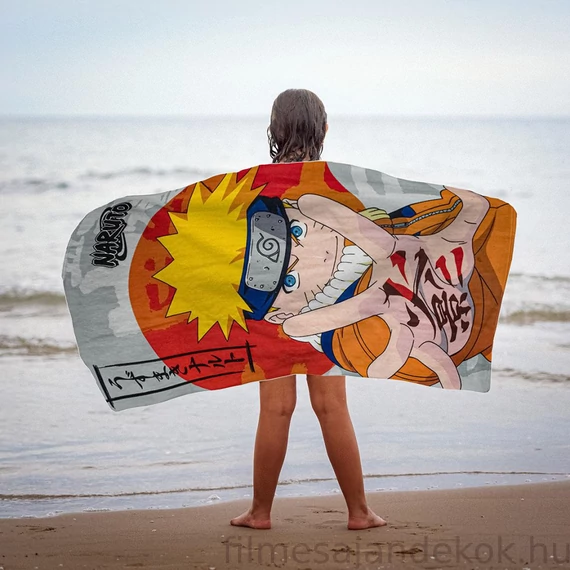 Naruto Jutsu fürdőlepedő strand törölköző 70x140cm Fast Dry