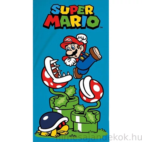 Super Mario Victory fürdőlepedő, strand törölköző 70x140cm