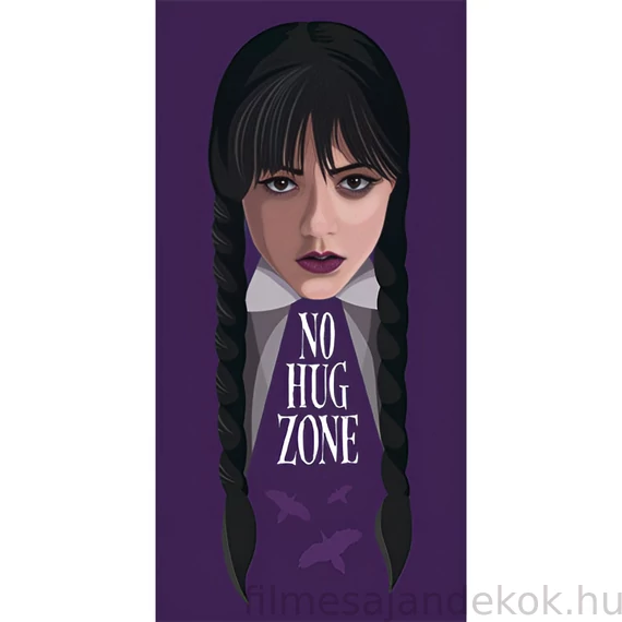 Wednesday No Hug fürdőlepedő, strand törölköző 70x140cm