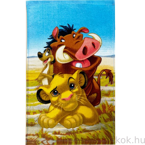 Disney Az Oroszlánkirály Pride Lands Trio kéztörlő, arctörlő, törölköző 30x50 cm