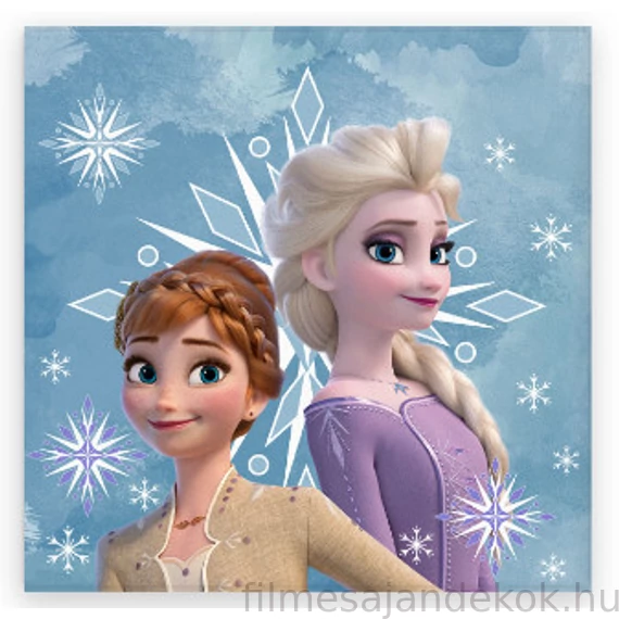 Disney Jégvarázs Snowflake kéztörlő, arctörlő, törölköző 30x30cm