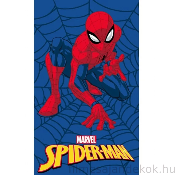 Pókember Web kéztörlő arctörlő, törölköző 30x50cm