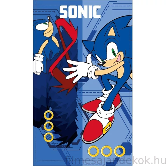 Sonic a sündisznó Dynamic kéztörlő arctörlő törölköző szett