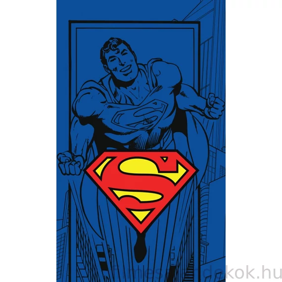 Superman kéztörlő arctörlő, törölköző 30x50cm