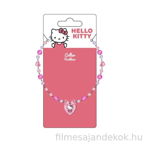 Hello Kitty Heart gyöngyös nyaklánc